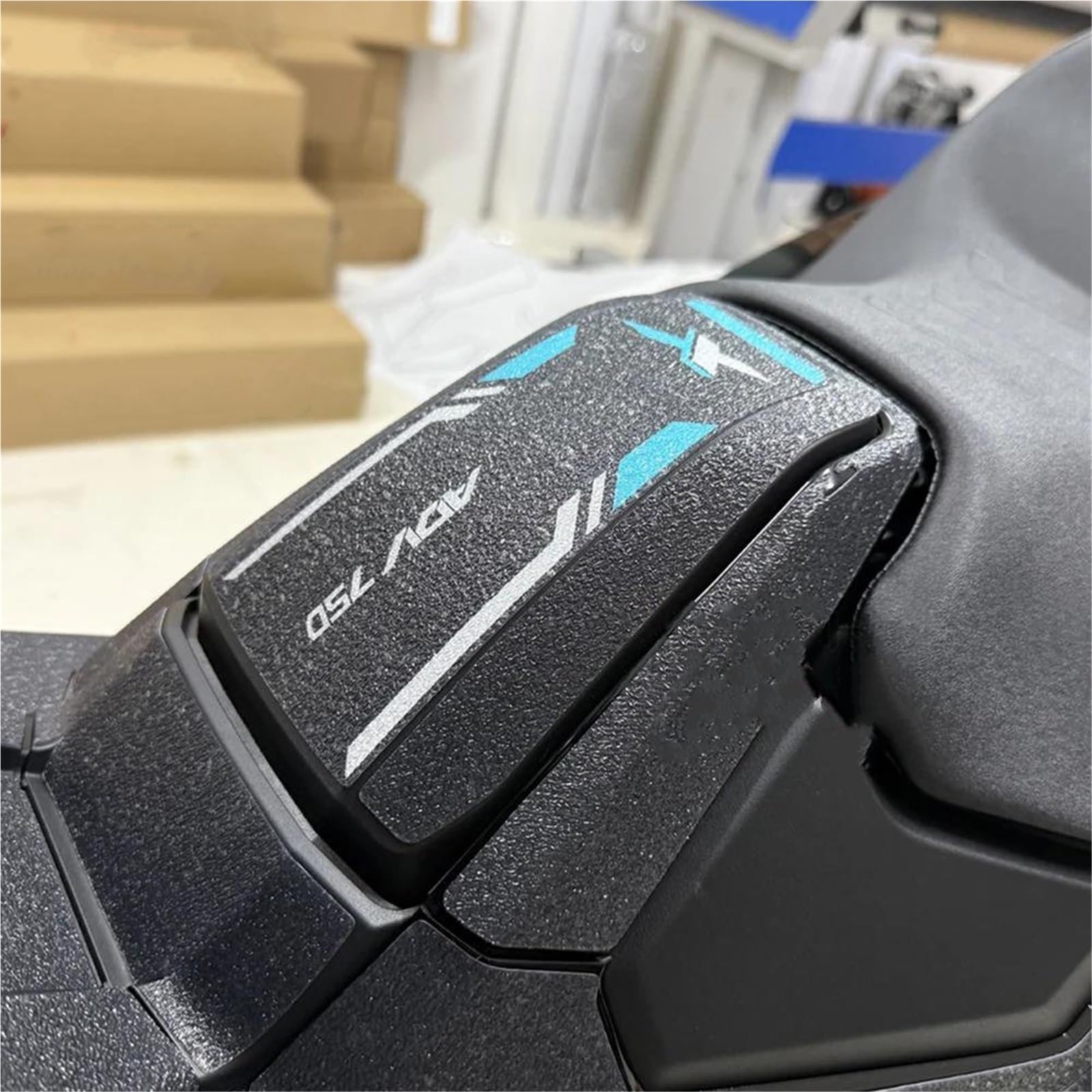 Autocollant De Protection De Réservoir Latéral pour Moto pour X-ADV 750 X ADV 750 X ADV 750 2021-2024 Tampon De RéServoir(Couleur 5)