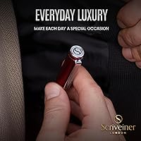 Vista 29 de Scriveiner Green Rollerball EDC Luxury Pen, Stunning Pocket Pen with Chrome Finish, Cool Writing Pen, Best Gift for Men & Women, German Schmidt