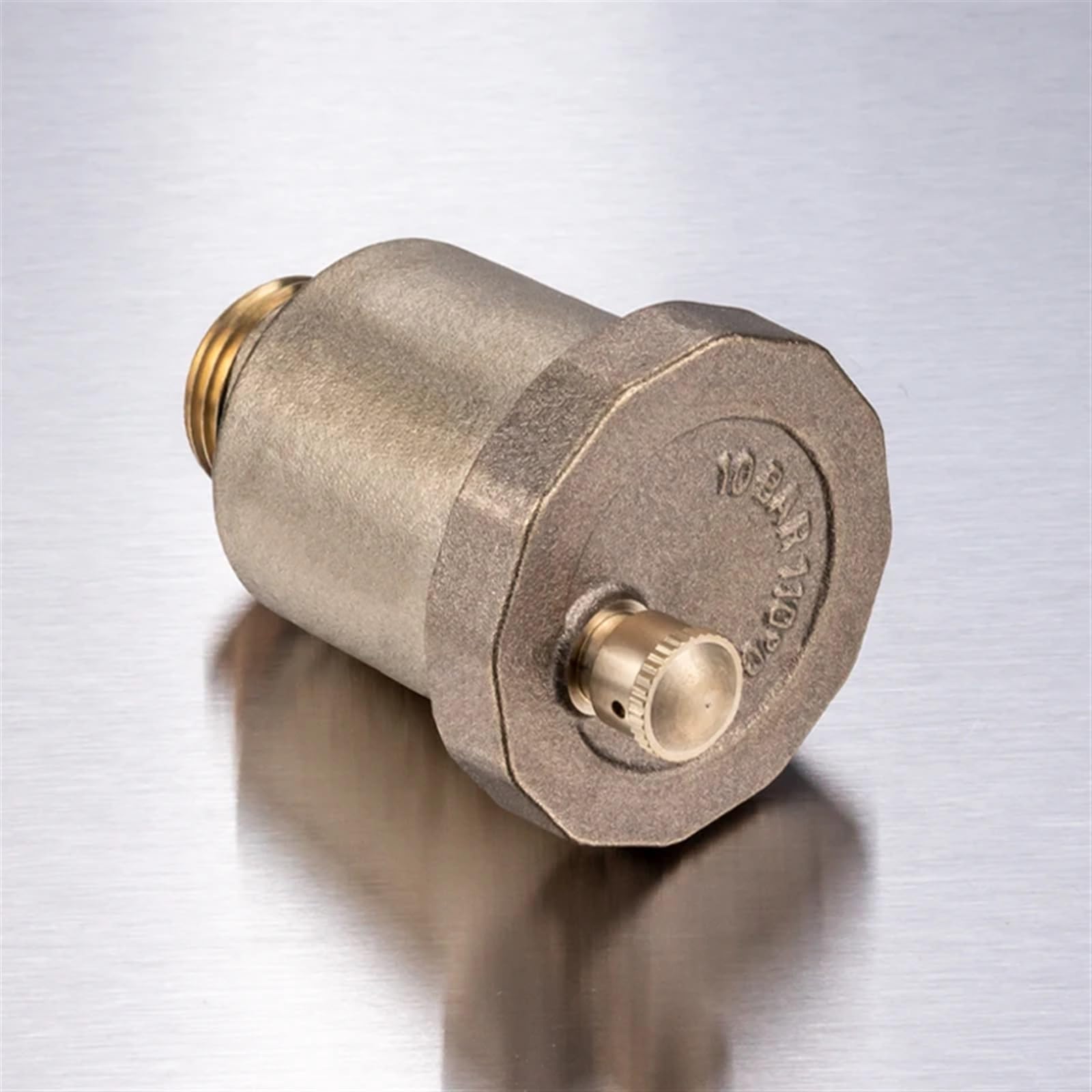 Válvula de alivio de presión automática de latón, 1/2 ", 3/4", 1 ", for de calentador de agua Solar, rosca macho BSPT, válvula de ventilación automática(DN20)