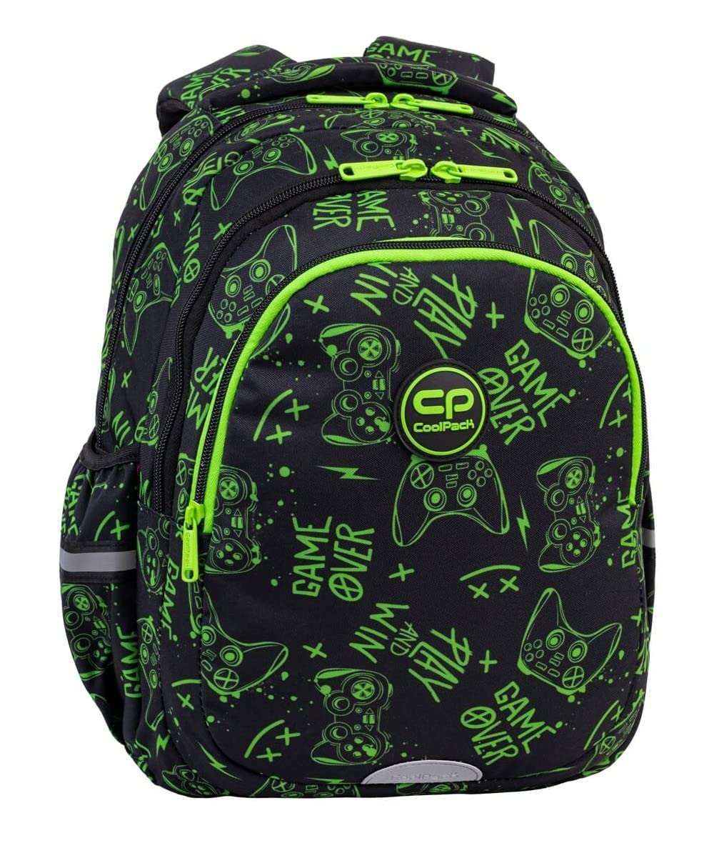 Coolpack F029711, Mochila escolar Jerry GAME NIGHT, Multicolor