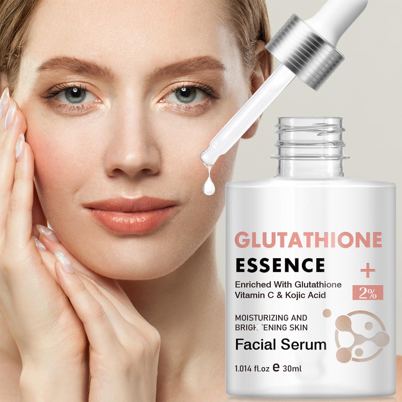 glutathion wirkung haut Glutathion Serum Gegen Pigmentflecken, Altersflecken, Dark Spot Correcting  Glow Serum, Anti-aging Gesichtsserum zur Reduziert Dunkle Flecken und  Feuchtigkeit