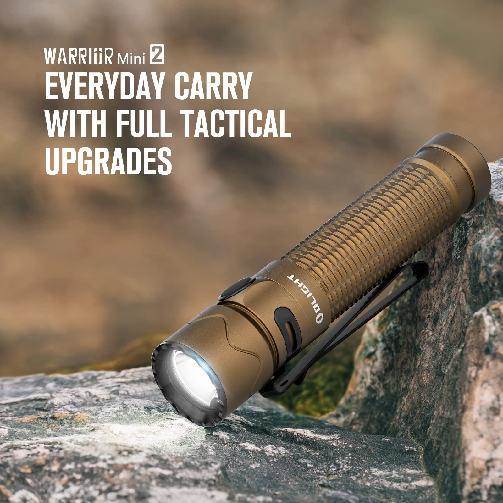 OLIGHT Warrior Mini2 latarka LED 1750 lumenów, zasięg 220