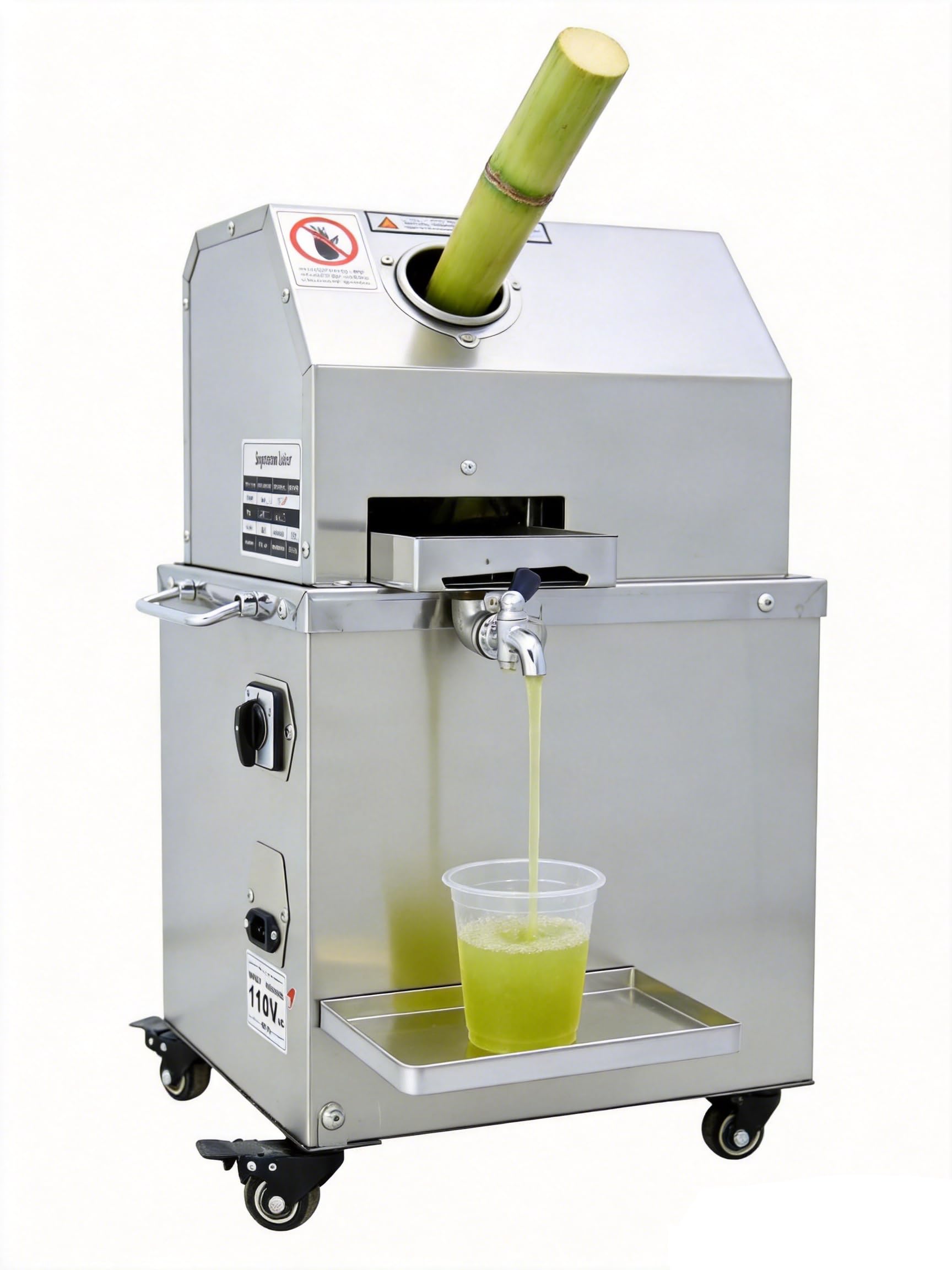 Amazon.com: TECHTONGDA Commercial Electric Sugar Cane Juicer
