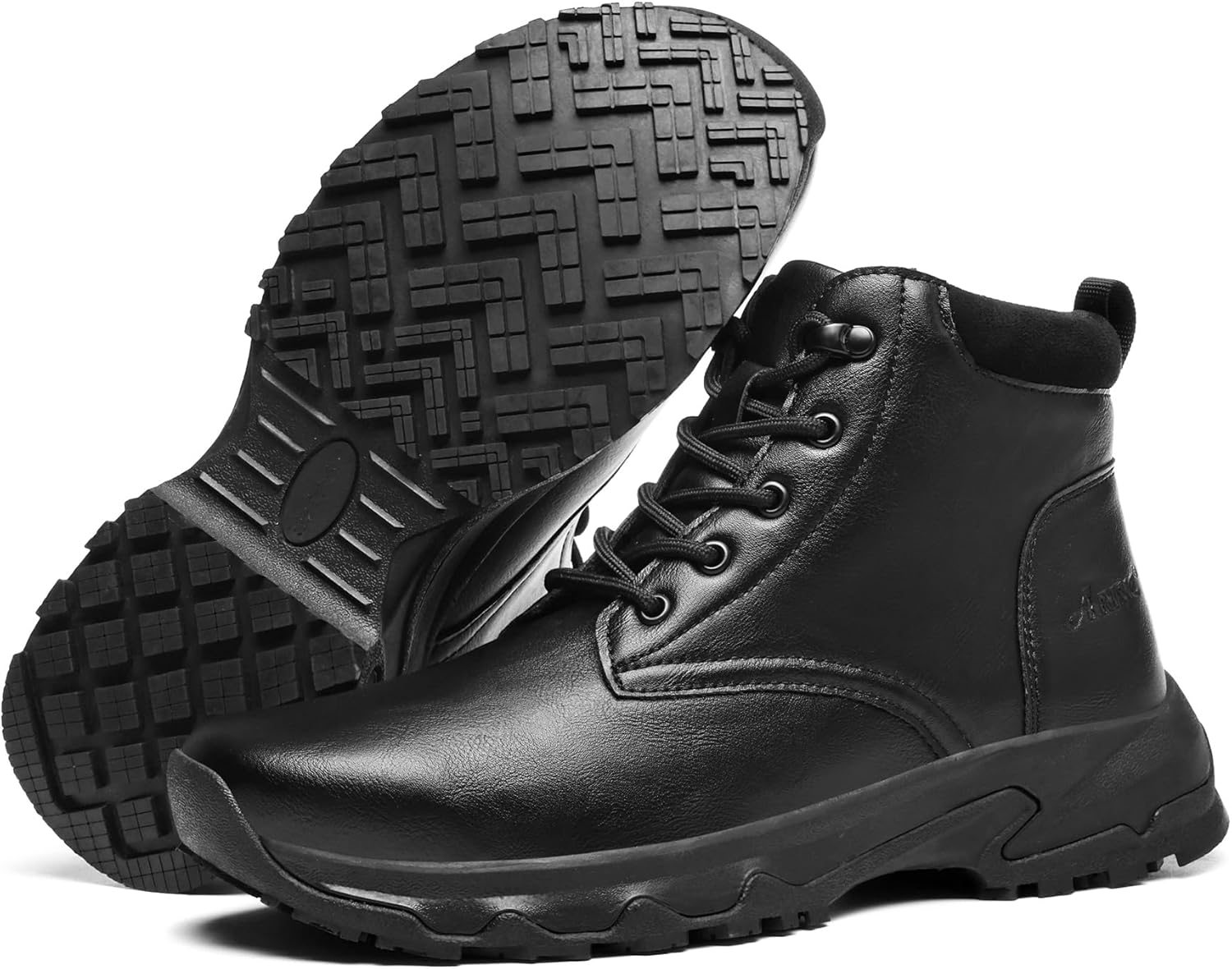 Non Slip Work Shoes for Men Slip Resistant Leather Boots Waterproof, Slip Proof, Comfortable Outdoor Walking Shoes Restaurant Kitchen Food Service Work Boots - Image 7