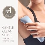 Philips Lady Shaver Series 6000 - Cordless, Wet & Dry Electric Shaver, 3-Blade Shaving System, For Legs & Body, 80 Mins. Runtime, Model BRL127/00