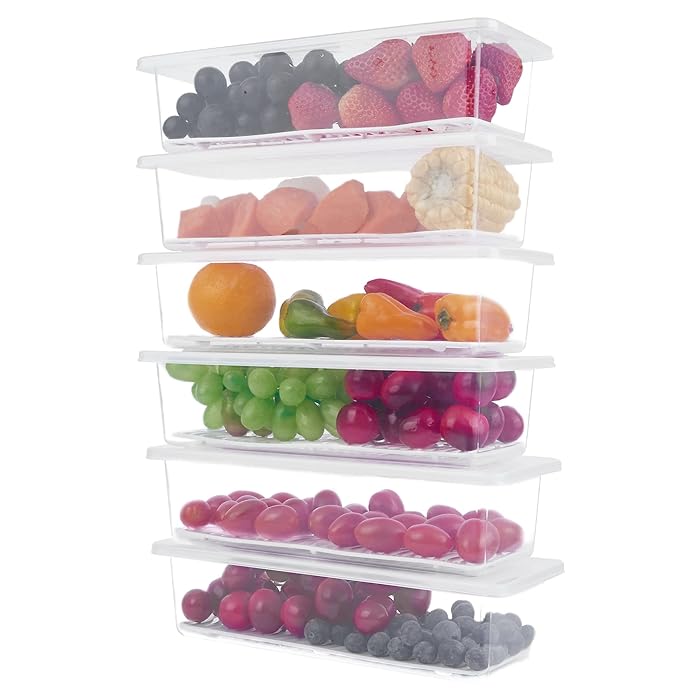 Buy Vtopmart Food Storage Containers for Fridge, 6Pack 1.5L Fridge