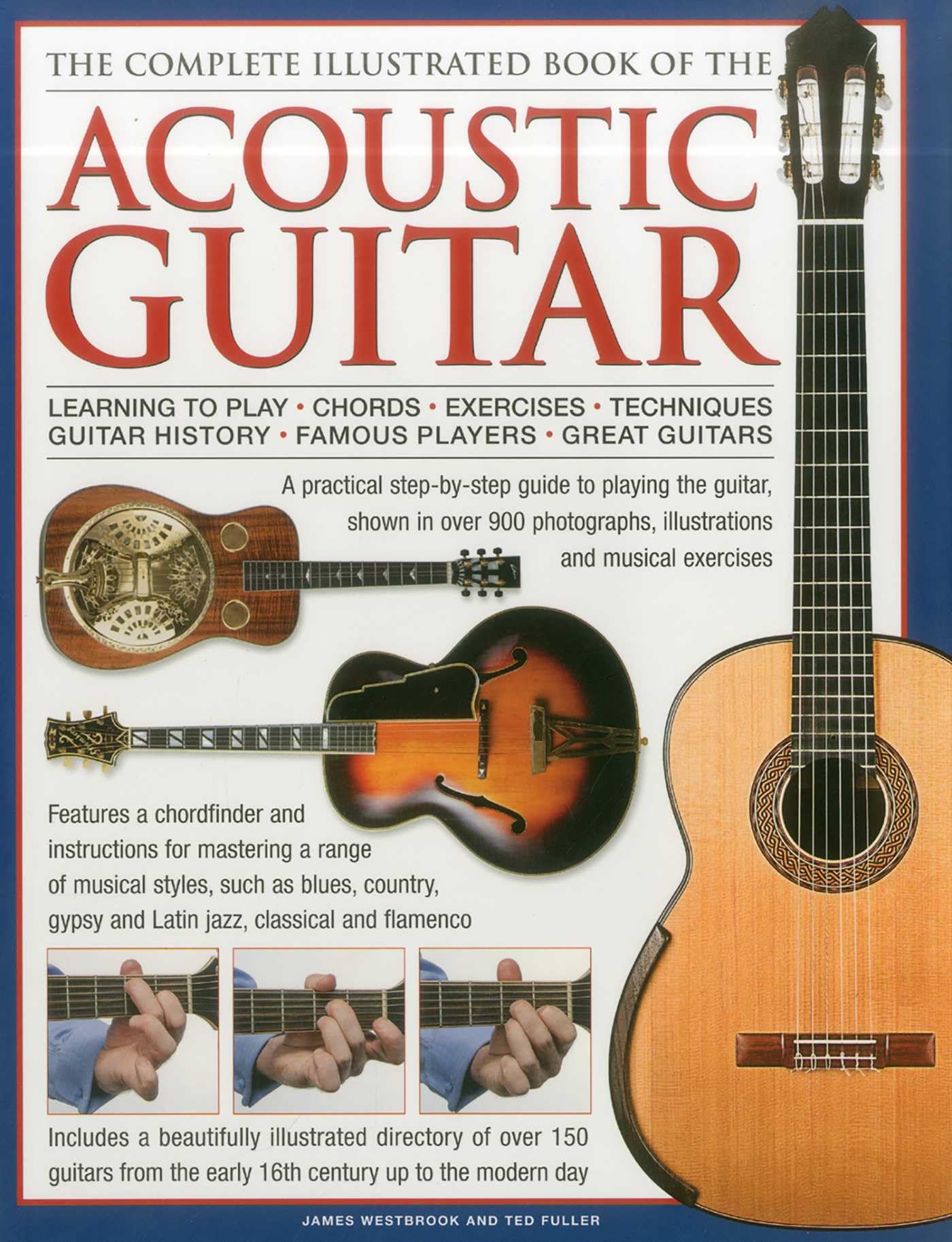 The Complete Illustrated Book of the Acoustic Guitar Learning to Play   HARDBACK