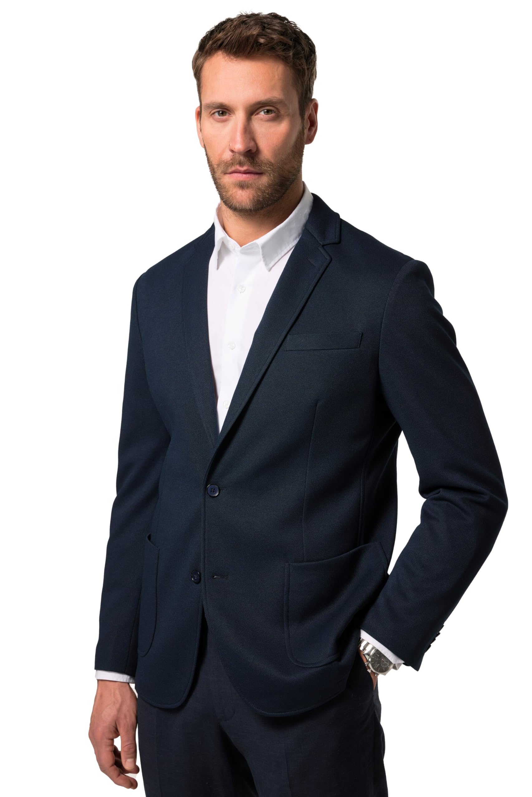 JP 1880 Herren große Größen Übergrößen Menswear L-8XL Sakko, Business, Revers, leichtes Halbfutter 815431