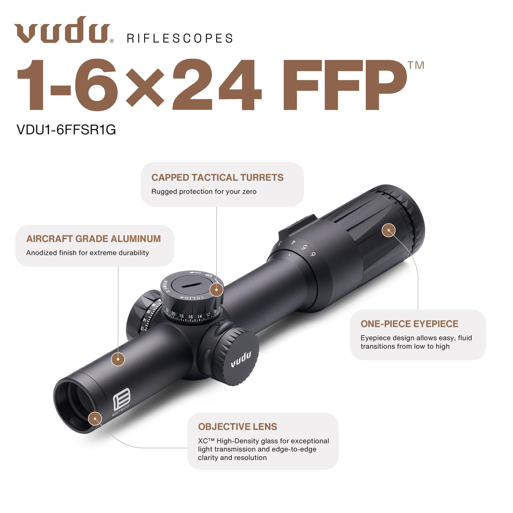 Evolution Gear EOTECH VUDU 1-6x24mmスコープ Amazon.com : EOTECH