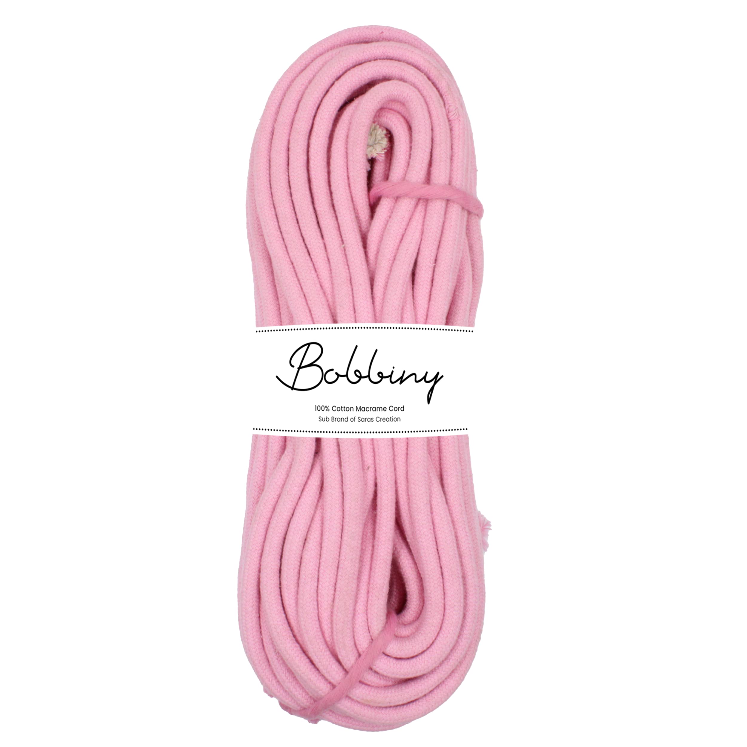 BOBBINY | Premium Cotton Like Tight Rope Braided Cord Twine String for DIY Craft - Versatile, Durable, Eco-Friendly | Red | 6 mm, 25 Meter — Amazon image 11