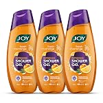 Joy Mandarin & Lemongrass Shower Gel Body Wash Value Combo Pack (250ml x 3) | With Vitamin C for Acne Control & Lemongrass for Fighting Body Odour | For Men & Women