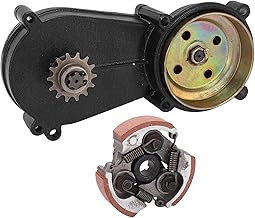 Clutch Gear 14T Gear Clutch Drum Bell Housing Kit for 47cc 49cc Mini Pocket Quad Dirt Bike ATV