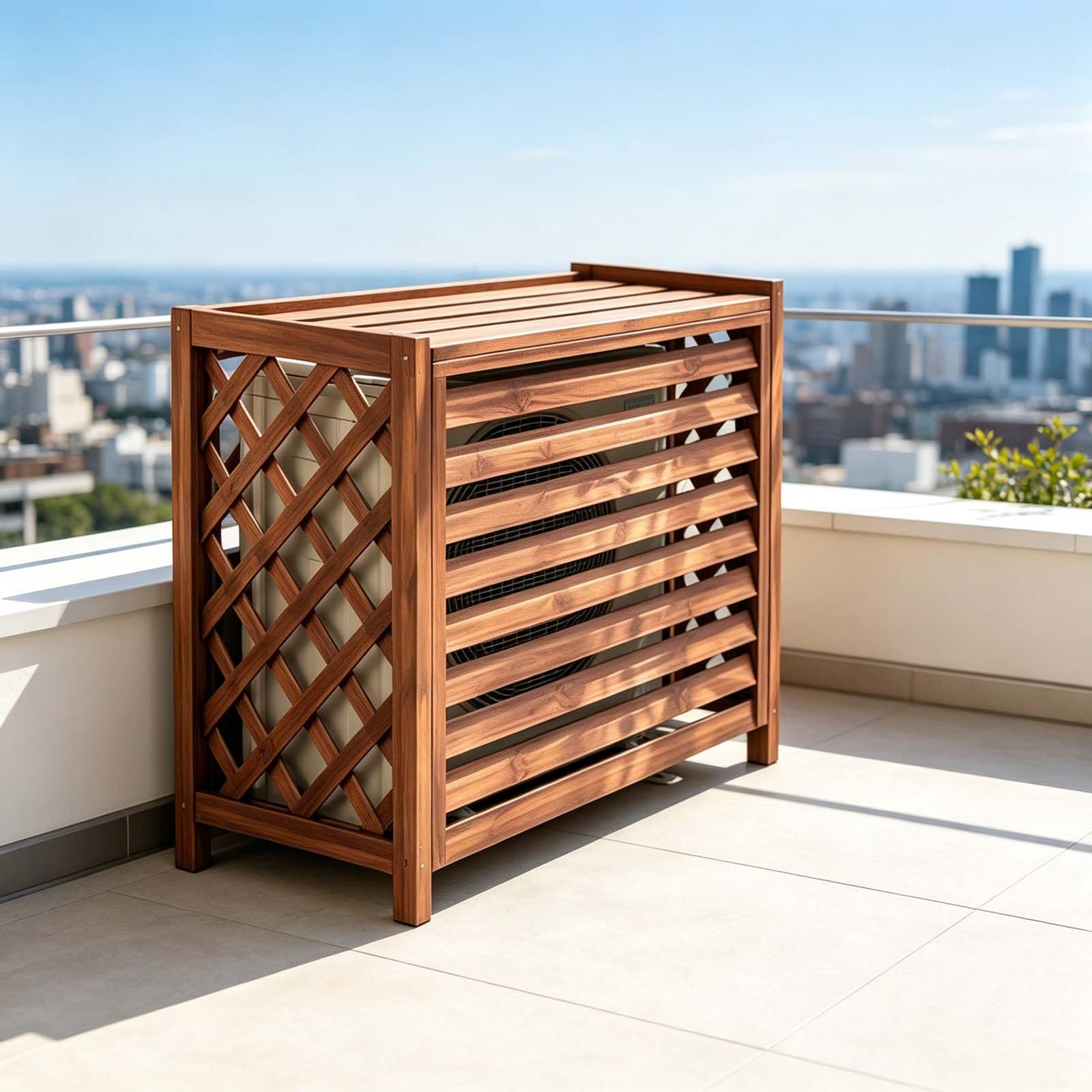 Cubre Aire Acondicionado para Exterior Pantalla Balcon