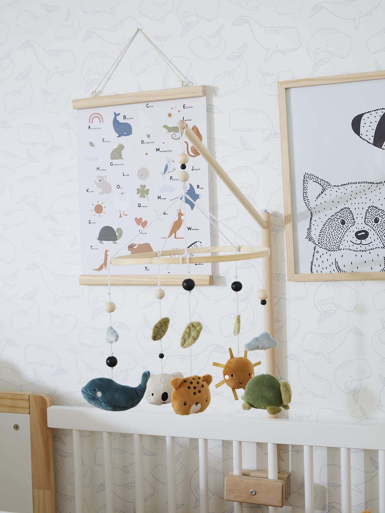 VERTBAUDETBaby Musikmobile,Mini Zoo"beige/mehrfarbigONE SIZE