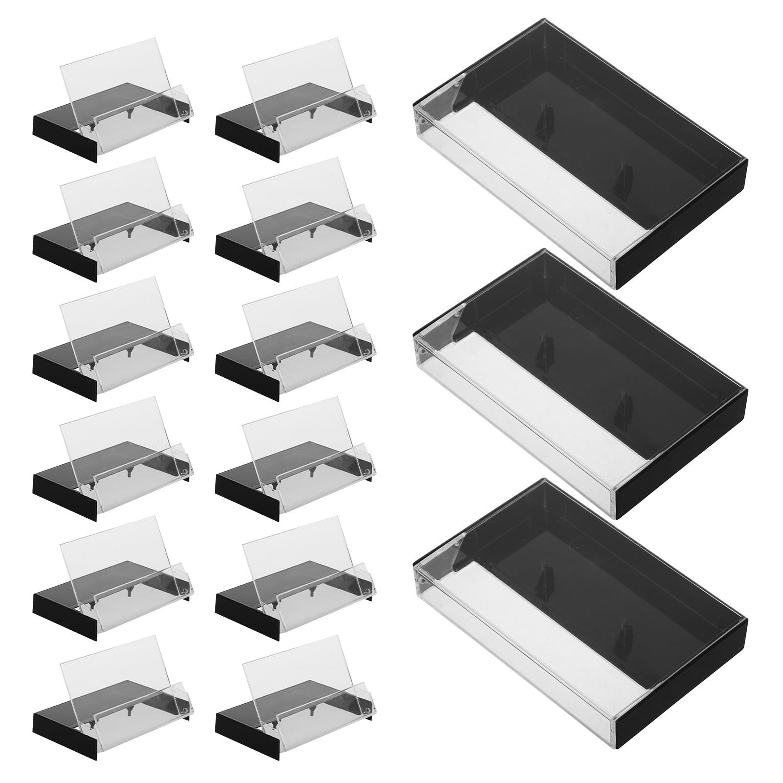Caja de casetes Alipis apilable en poliestireno para proteger cintas de audio