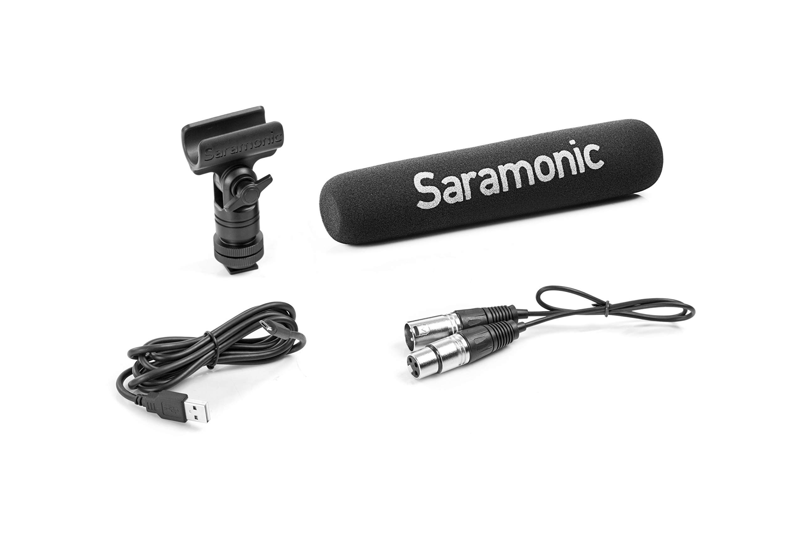 Amazon.com: Saramonic SR-TM7 Super-Cardioid Broadcast XLR Shotgun