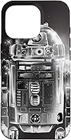 Vista 20 de Carcasa negra para iPhone 16 Star Wars R2-D2 Retro Galaxy