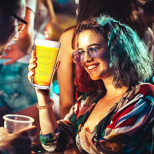 Miniatura 5 de Vaso de cerveza personalizado regalo de cumpleaños 62 perfectamente envejecido 62 años 1963 taza personalizada grabada vintage 16 oz vasos para