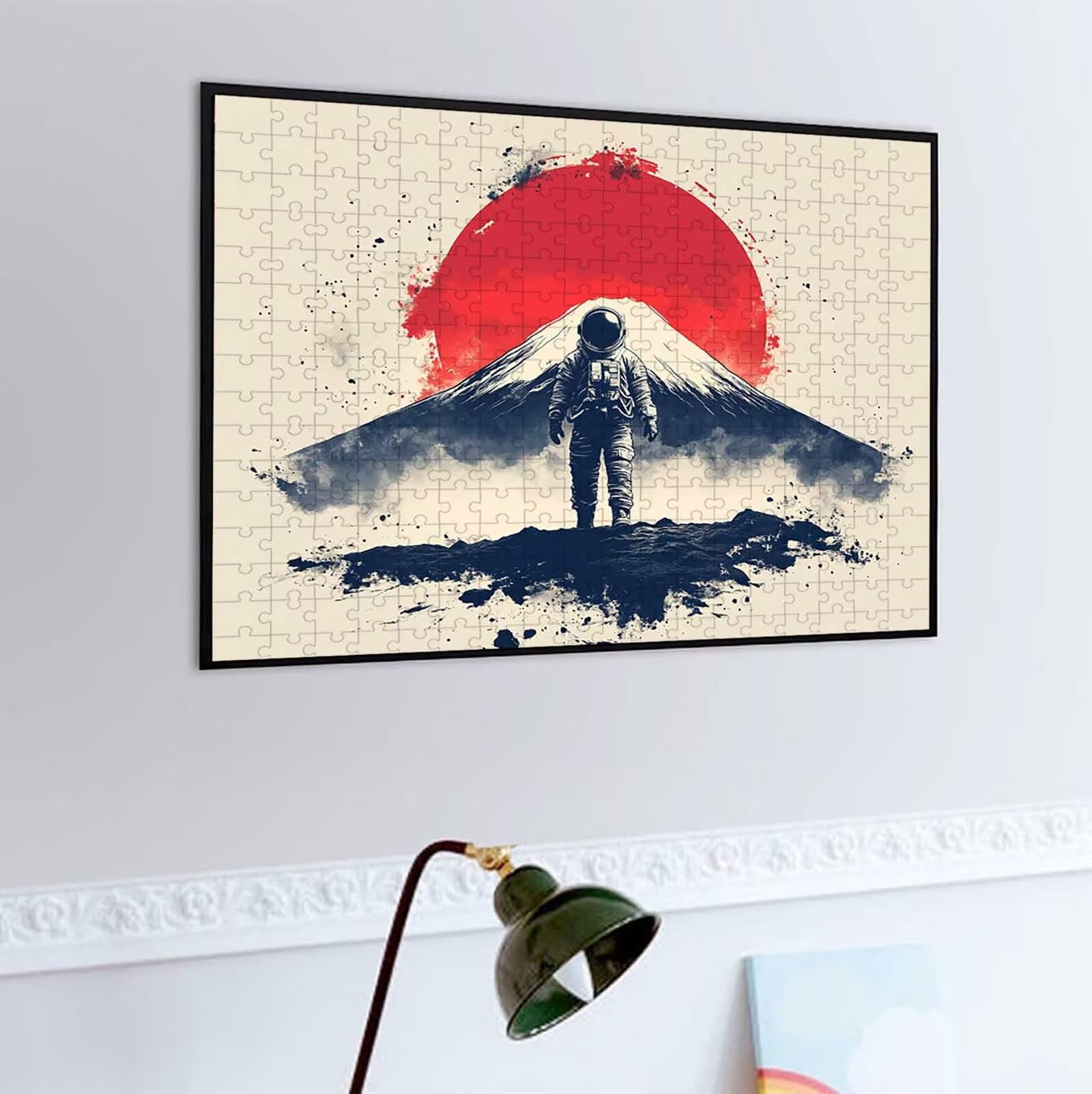 1500 Pezzi di Puzzle, bue nero 1500 Pezzi di Puzzle per Adulti, Regalo Anniversario, Regalo Natale, Decorazione Della Casa, Prevenzione Della Degenerazione Cerebrale Negli Anziani PjY1156 6-4