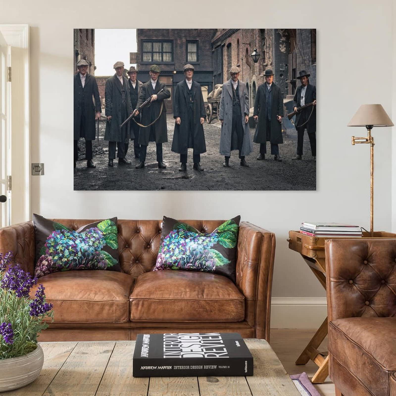 Cieche Peaky MEAN BUSINESS TELA IMMAGINE ARTE DA PARETE 30 MM STAMPA - Foto 4