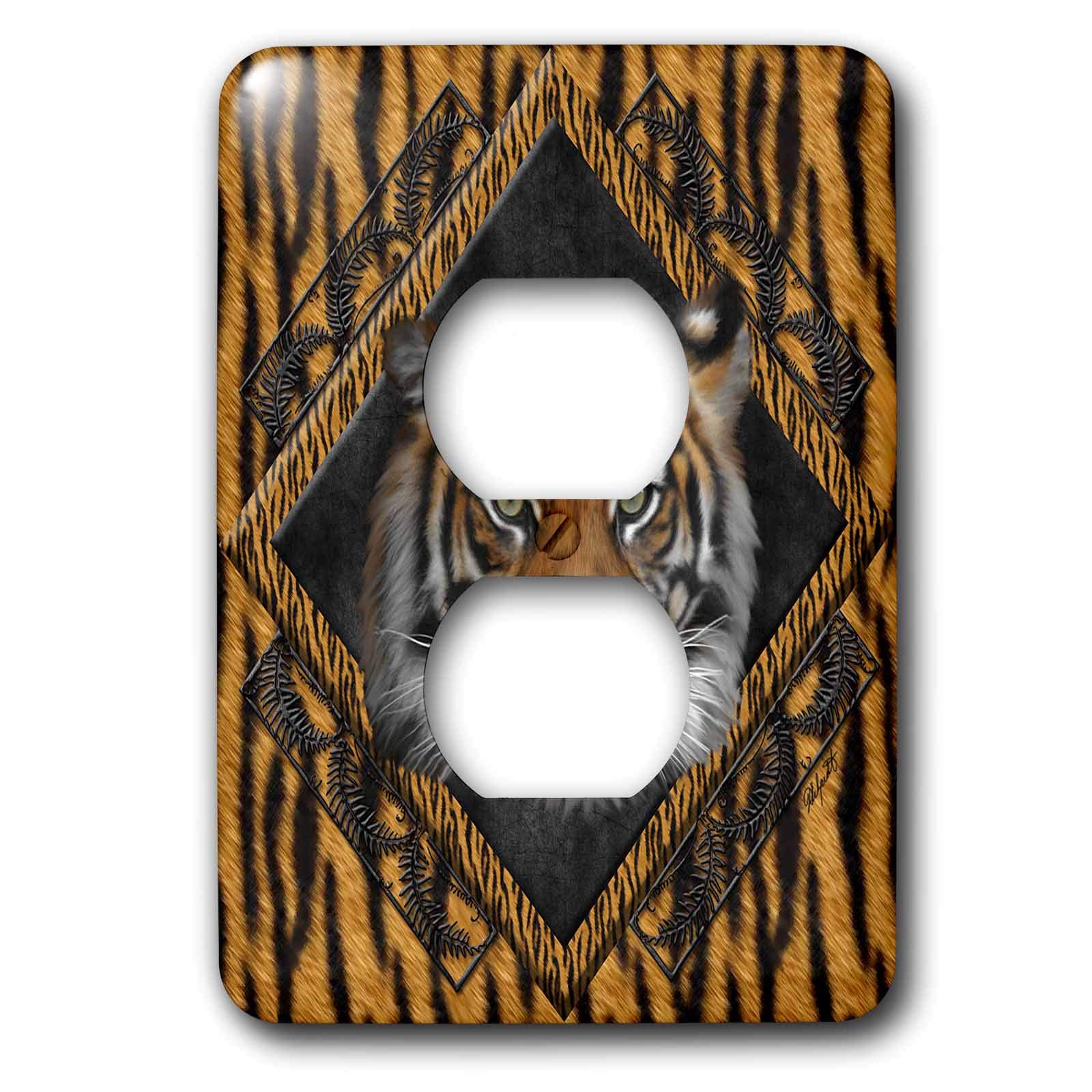 2 prises de couverture Diamond Tiger pour cacher les plaques usées