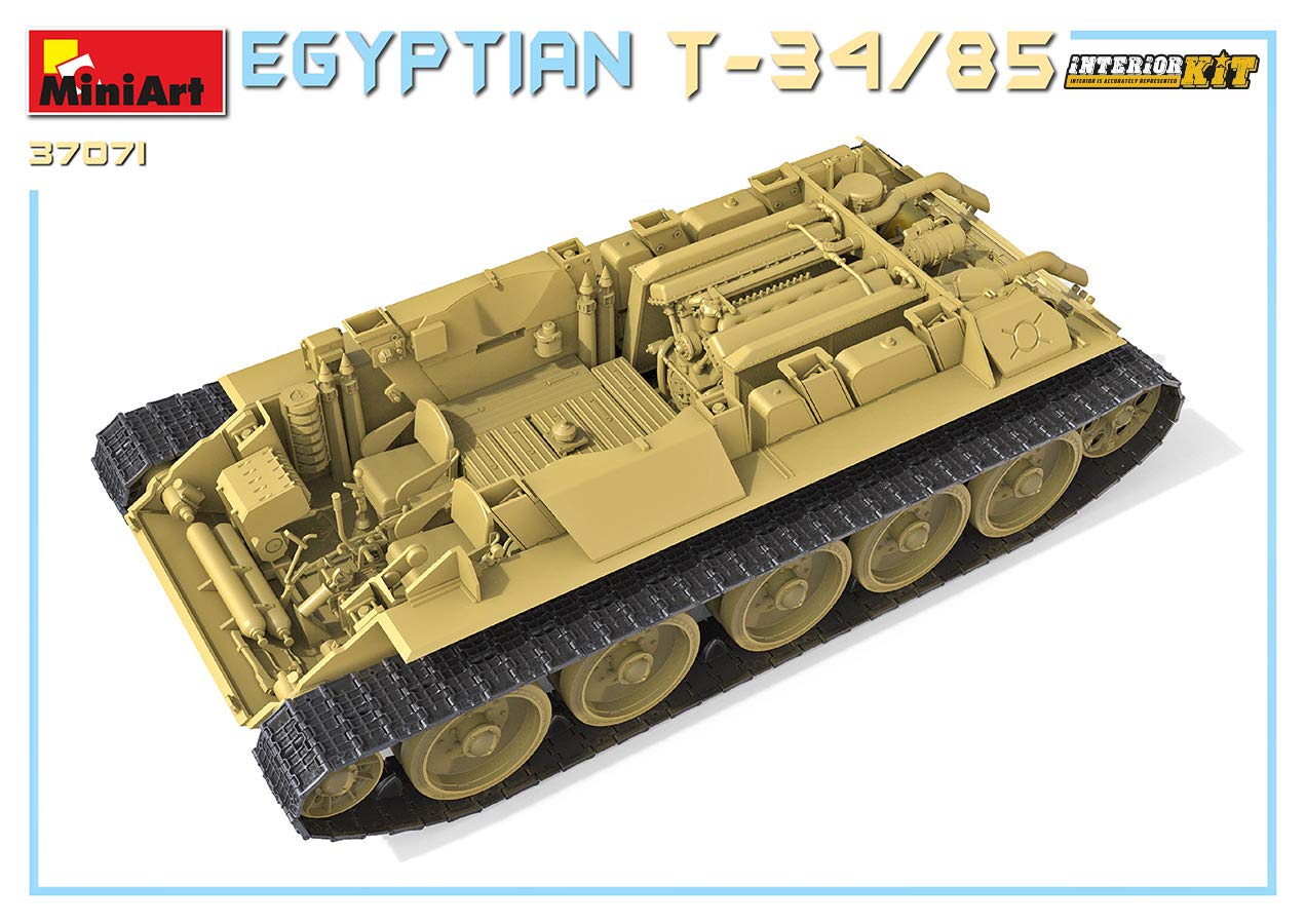 Amazon | ミニアート 1/35 エジプト軍 T-34/85 フルインテリア （内部