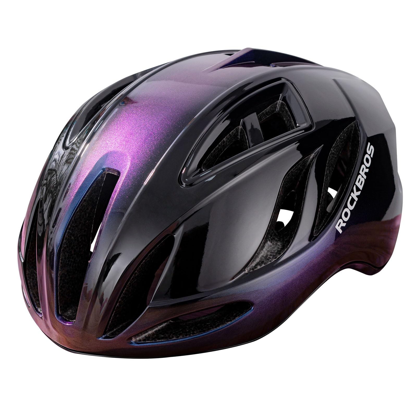 ROCKBROS Casco Bici Uomo e Donna MTB Casco Bicicletta da Strada Caschi Bici Adulti Unisex da Corsa Casco Bici Ventilato e Taglia Regolabile 58-62cm