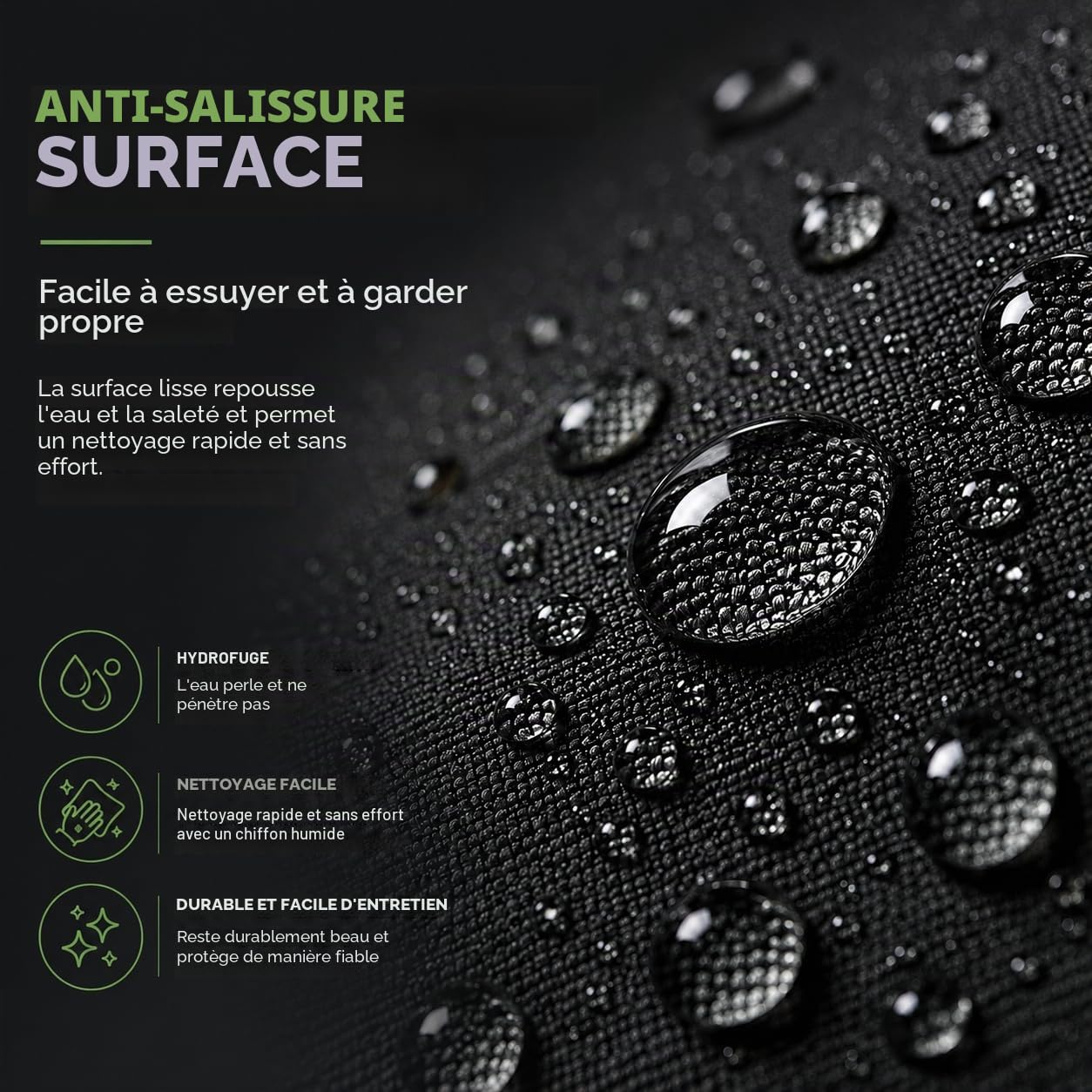 Bâche pour balancelle de jardin 2,3,4 places, 210 x 150 x 150 cm, housse imperméable à l'eau, coupe-vent et protection UV – Housse de protection indéchirable (1)