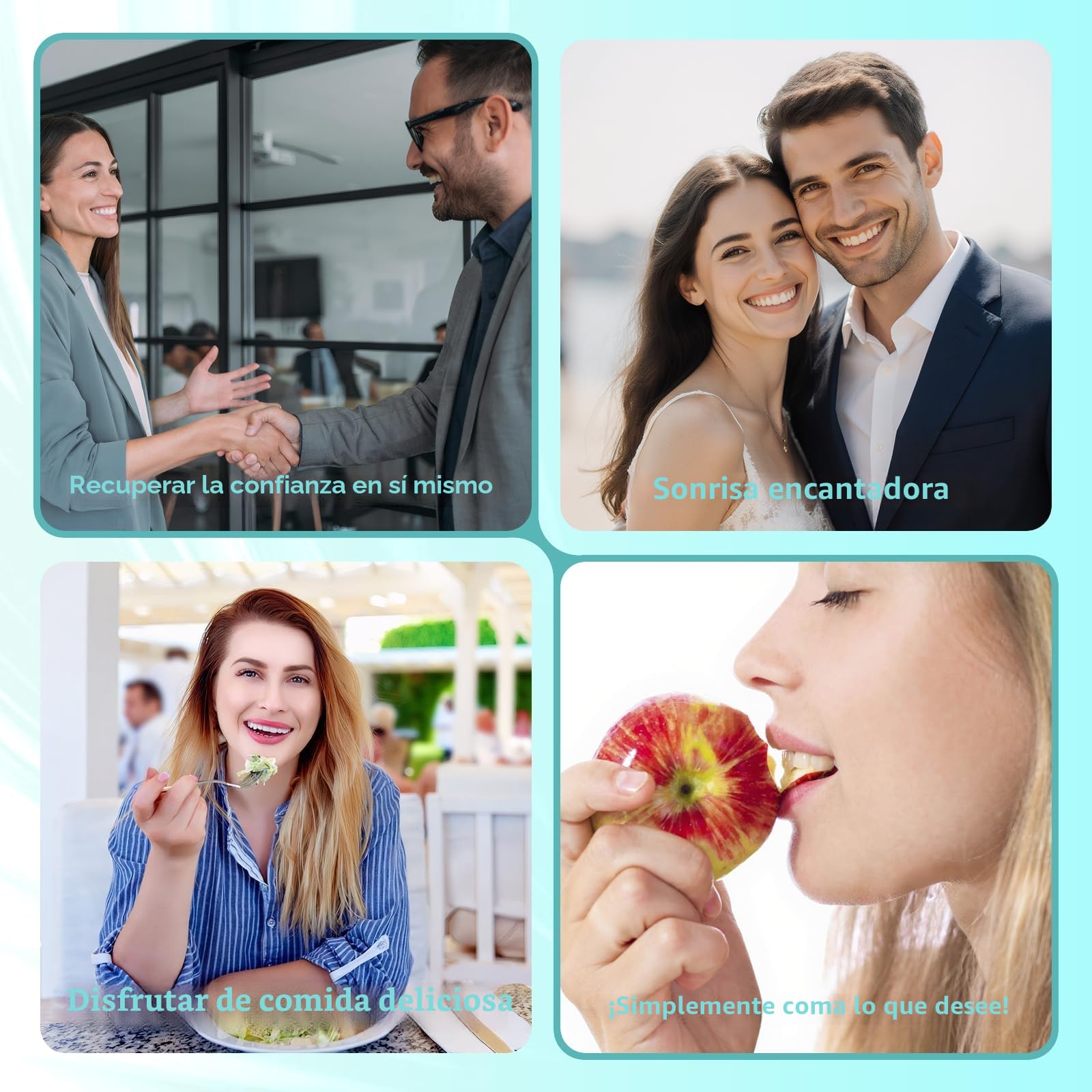 Prótesis parcial personalizada para espacios dentales – Prótesis dental provisional extraíble para hombres y mujeres, dentadura con ajuste perfecto. Fácil de usar para una sonrisa perfecta (1 diente)