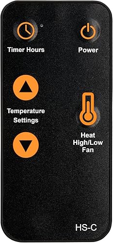 Miniatura 8 de Compatible con estufa eléctrica de sobretensión de calor, calentador de estufa eléctrica de control remoto por infrarrojos, torre de alimentación