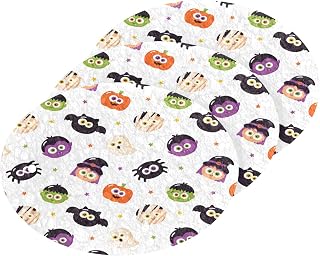 Scrub Sponge Funny Pumpkin Ghost Bat Kitchen Washing Dishes Cleaning Sponges Spider Witch Non Scratch Sponge for Kitchen Dish Countertops Sinks Floors Showers Tile Sinks 3 Pack