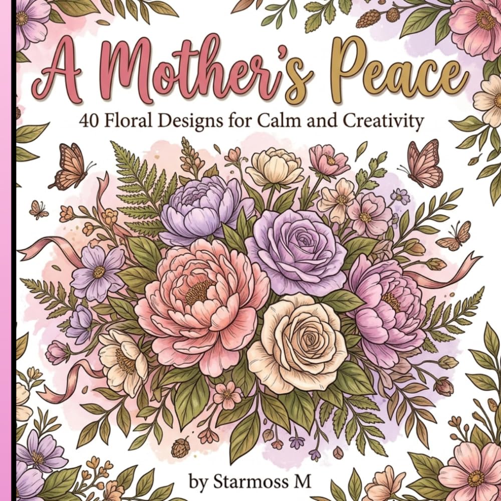 A Mother's Peace: 40 Floral Designs for Calm and Creativity