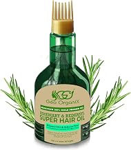 Rosemary & Redensyl Super Hair Oil | 120ml | Hair Growth | Enriched with Herbs & Vetiver Roots