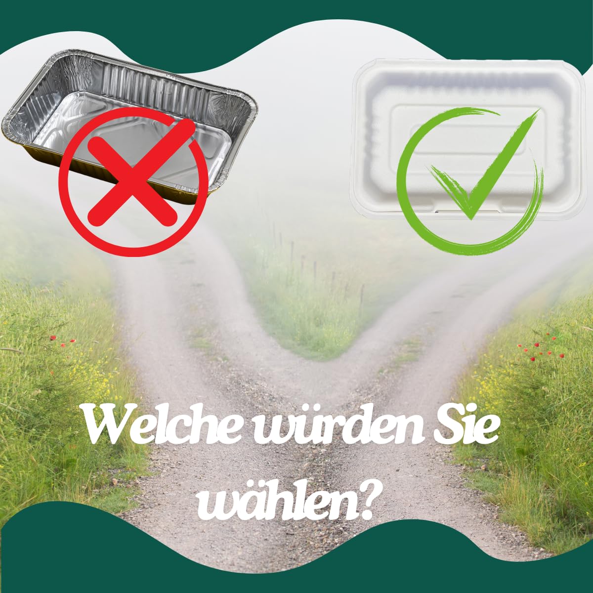 Bio (50 stück) Bagasse stabil Einweg Warmhalte- Menüboxen 2 geteilt, Klappbox, Snackboxen IP10, 23x15x8cm 900 ml weiß umweltfreundiche menubox Verpackungsboxen