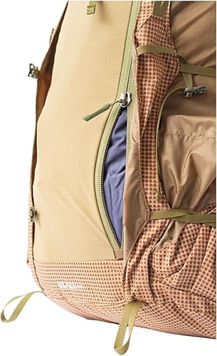 Vista 3 de Granite Gear Mochila Blaze 60L Arcilla Cerámica/cuadros café/Walleye