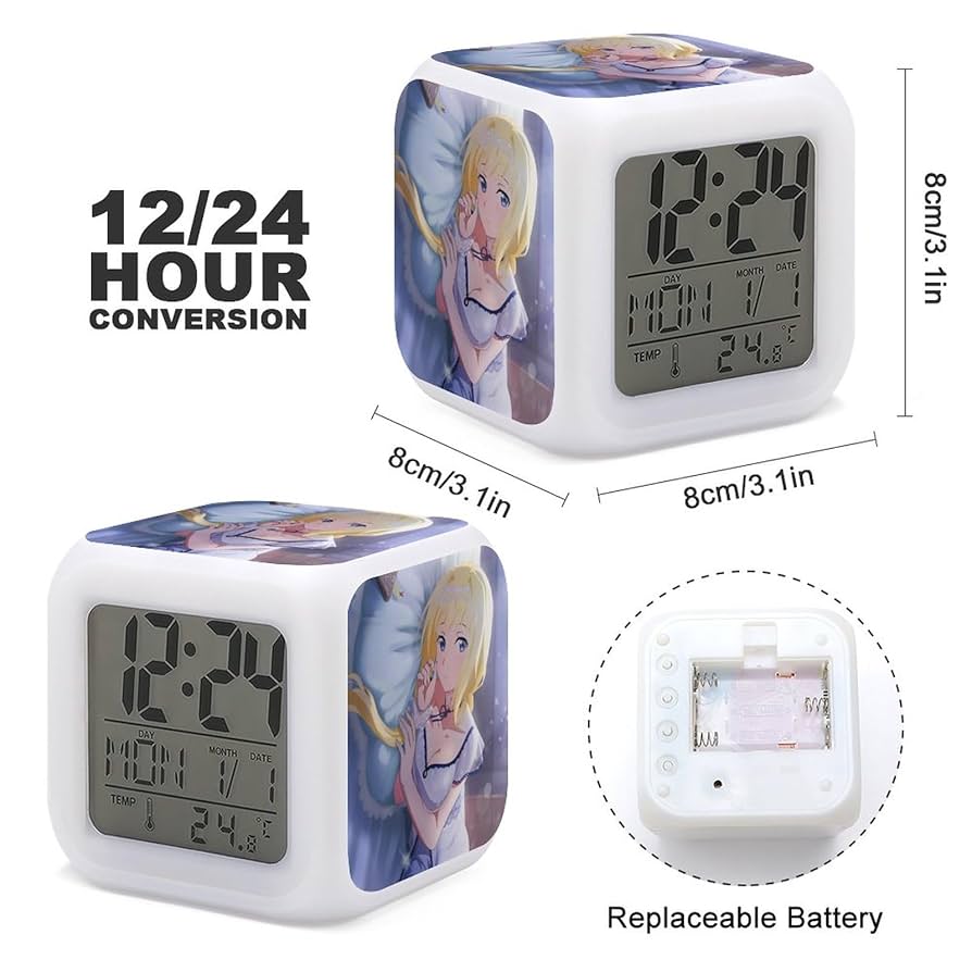 蜂*蜜様 こるね A賞 目覚まし時計 のんふぃく！ iLife! 全16曲の楽しいメロディ目覚まし時計「T-379 フルーティー