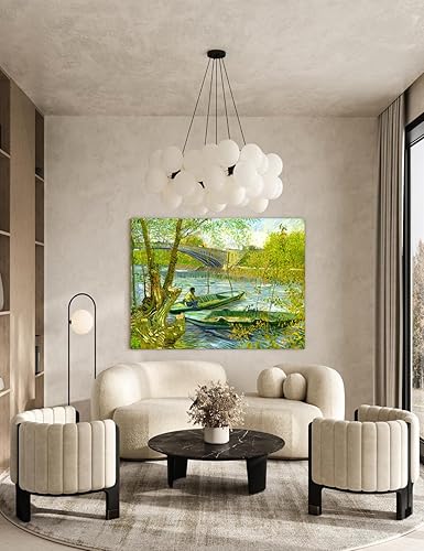 Vista 661 de DECORARTS - Almond Blossom Tree - Vincent Van Gogh Art Reproduction. Giclee Canvas Prints Wall Art for Home Decor 30x24