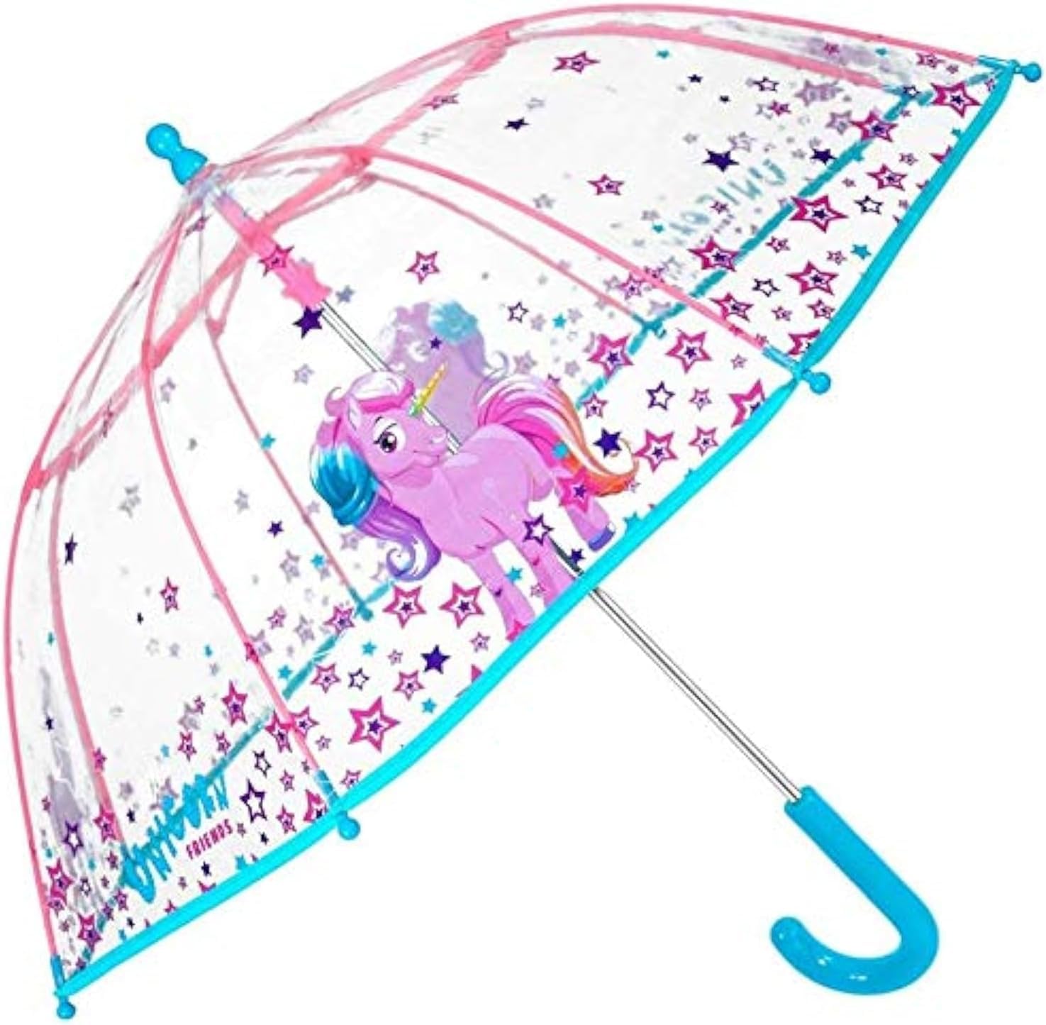Ram® Unicorn Umbrella Kids Dome Umbrella 64CM