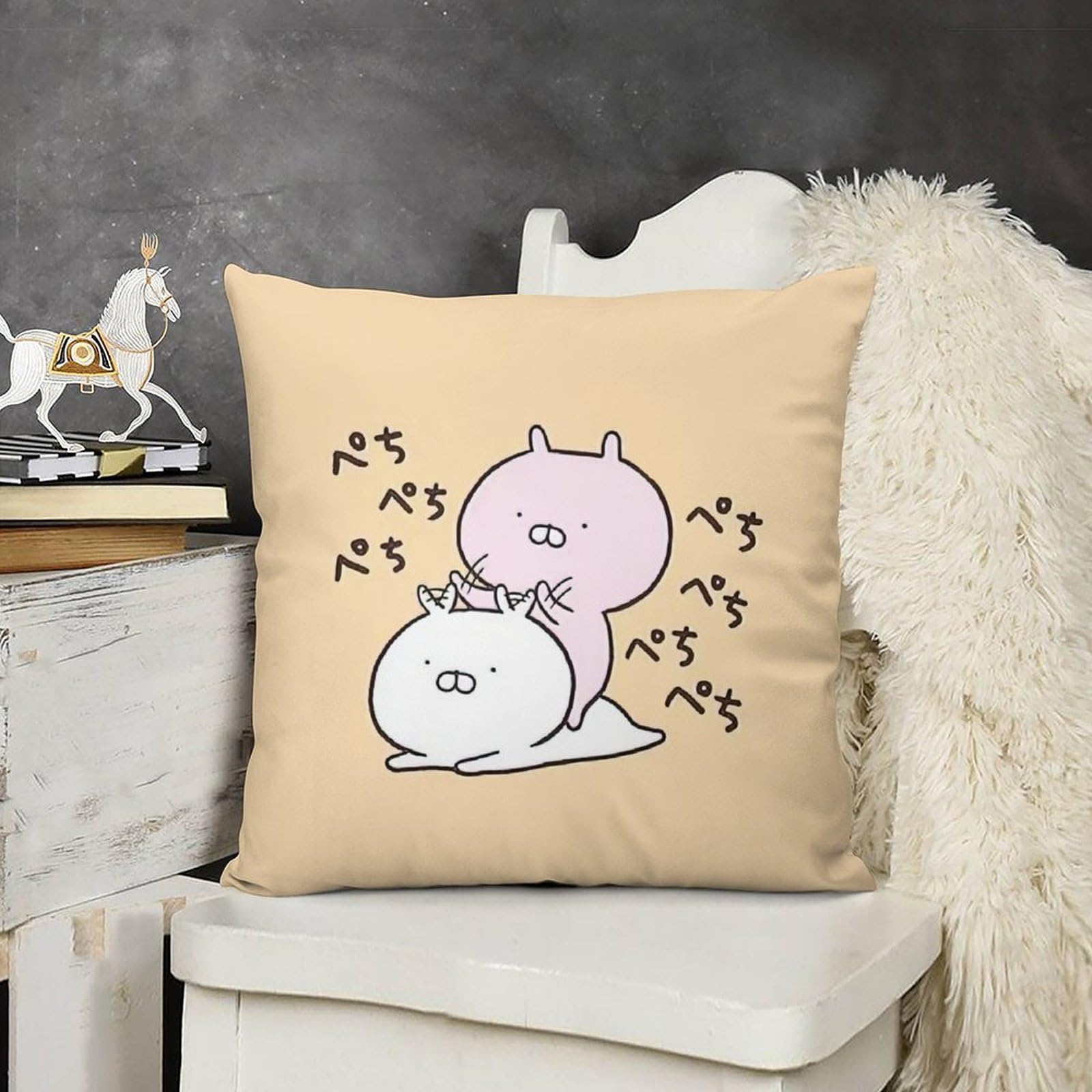 うさまる クッションカバー うさまる クッションカバー