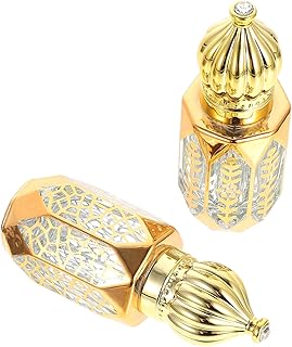 2 Peças Garrafa De Rolo De Massagem Garrafa De Perfume Garrafas De Rolo De Óleo Para Óleos Essenciais Rolo Sub Garrafa Recipientes De Viagem Líquidos Recipientes De Líquidos