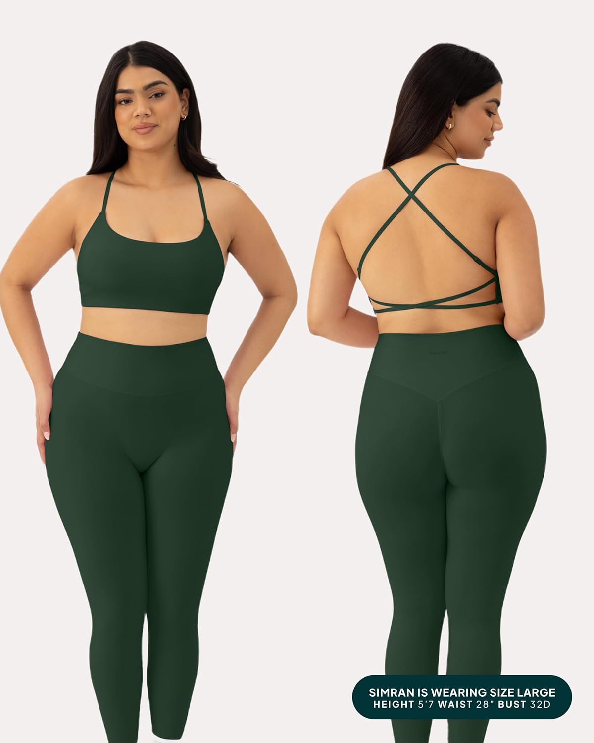 PAVOI ACTIVE Open Back Strappy Yoga Workout Bras for Women - Low Support Criss-Cross Sports Gym Bra Removable Pads - FlexFlow - Image 6