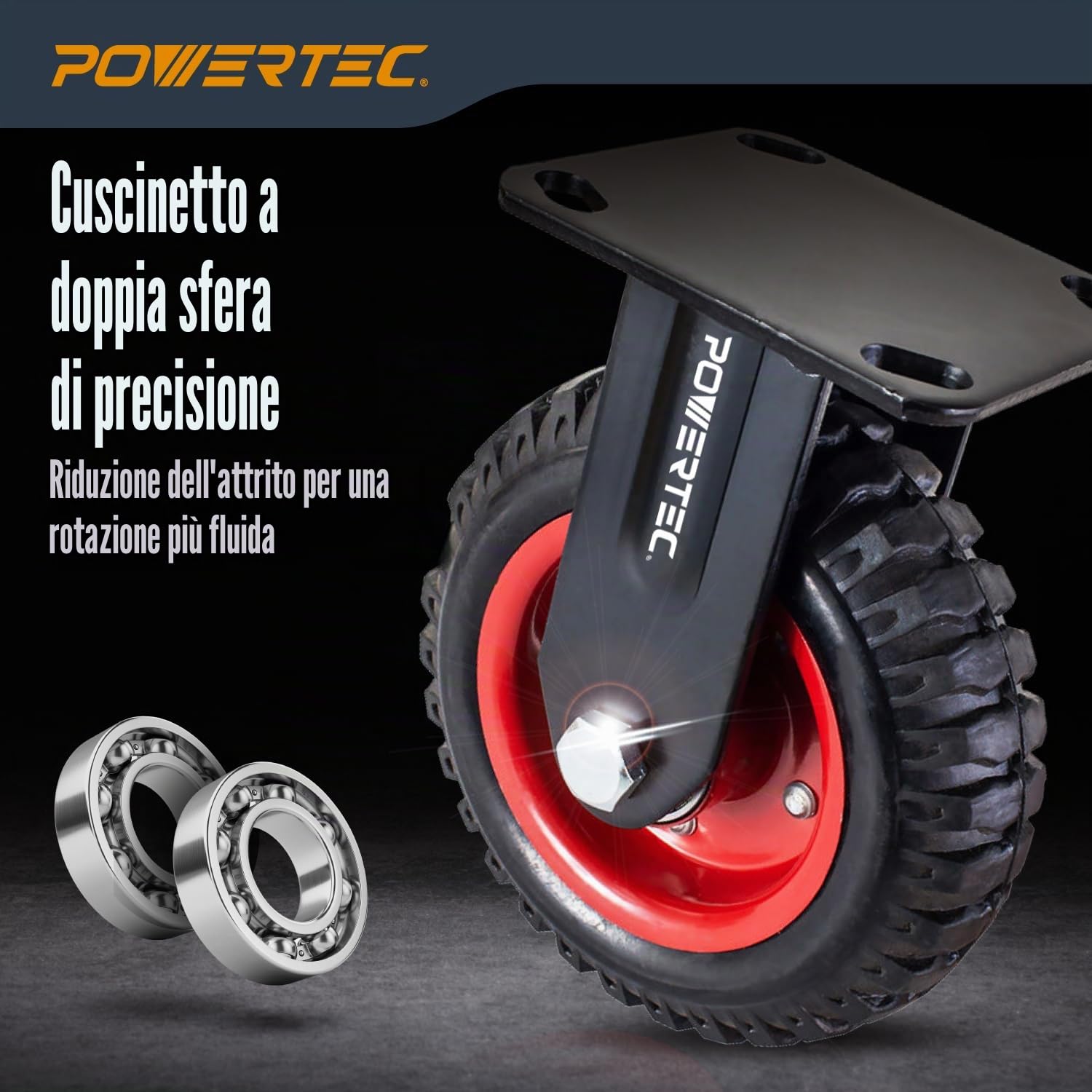 Ruota A V In Policarbonato Per Profili – Alta Resistenza, Per Stampanti 3D E Guide Lineari