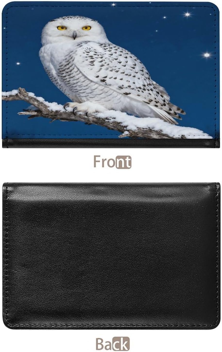 Night Animal Passport Holder for Travel image 3