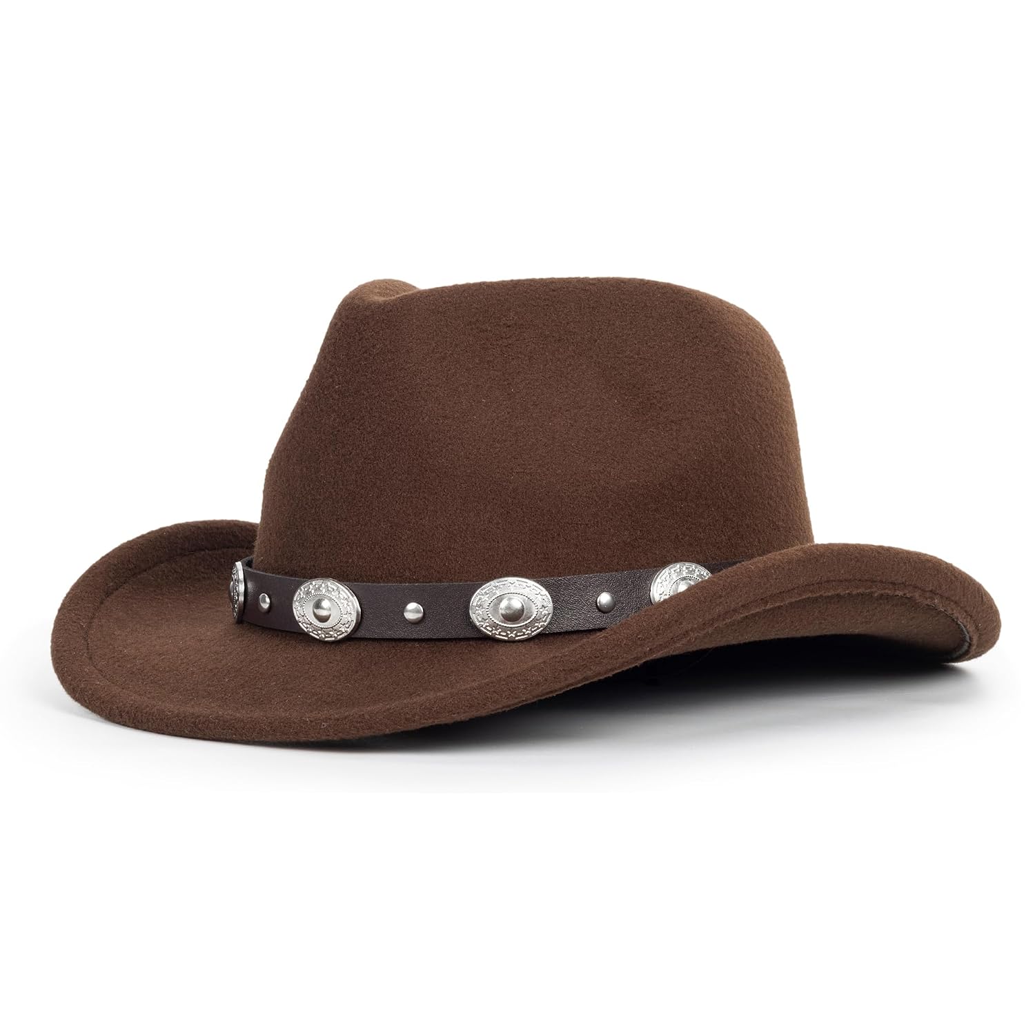 UTOWO Kids Western-Cowboy-Hat for Baby-Boys-Girls Felt-Cowgirl-Hat Brown Fedora Hat Fit for 2-7 Years - Review, Price and Buying Guide