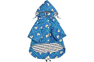 Morezi Waterproof, Breathable Dog Raincoat with Legs