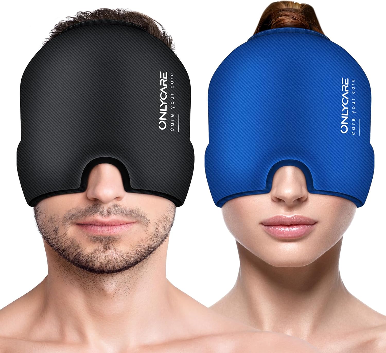 ONLYCARE Migraine Relief Cap Headache Relief Hat ice hat