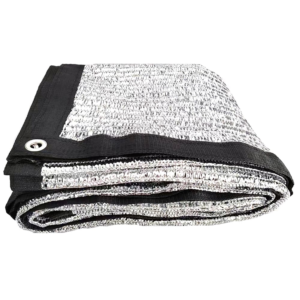 Rete Ombreggiata Auto per Cani 3x2m in Alluminio - 85% Protezione dal Calore e Solare - Copertura Ombra per Campeggio All'aperto, Serra, Animali