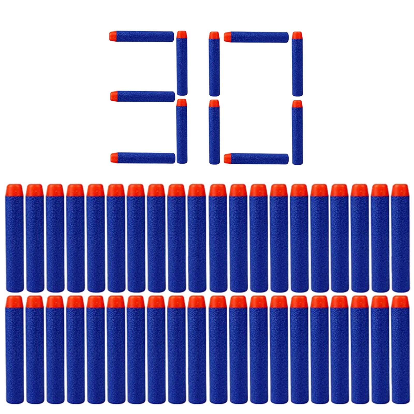 YAAVAAW 9.5cm Foam Darts Refill for Nerf N-Strike Elite Mega Series Blasters Toy Gun