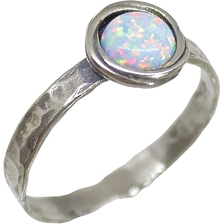 White Opal Ring: A Shimmering Symbol of Elegance