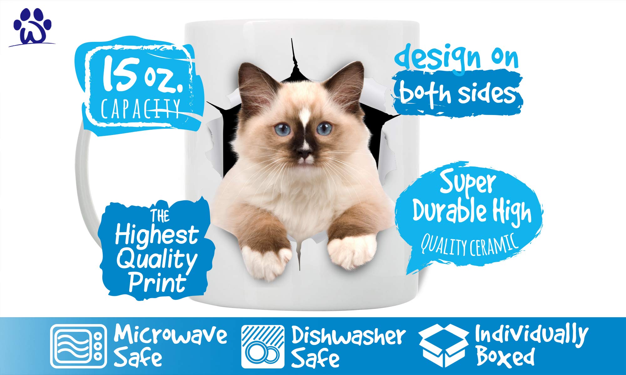 Tasse Personnalisée Ragdoll Cat Avec Nom, Cadeaux Commémoratifs Pour Animaux De Compagnie, Tasse à Café Pour Amoureux Des Animaux, Tasse Personnalisée De Nom De Chat, Cadeau De Perte D'animal De